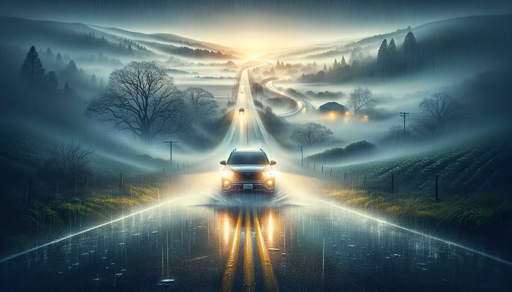 Navigating Fog and Rain Safely on Watsonville Roads